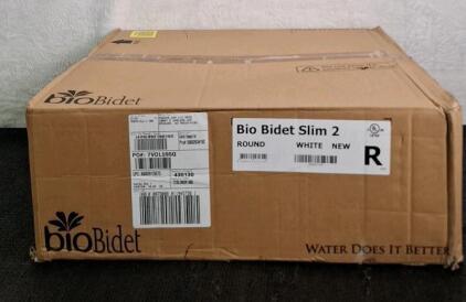 (1) Bio Bidet Slim 2, Round, White