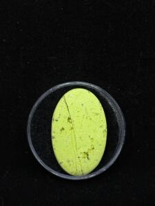 (1) 37.75ct. Natural Green Opal Gemstone Cabochon