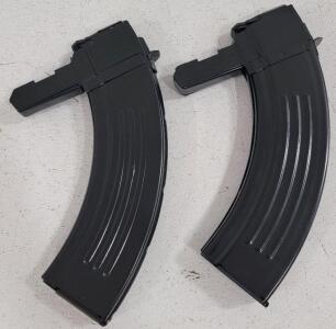 (2)SKS 30 Round 7.62 x 39 Caliber Magazines