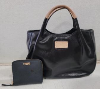Kate Spade Black Handbag and Wallet