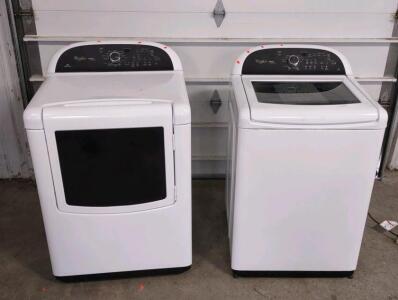 Whirlpool Cabrio Platinum Washer & Dryer Set