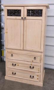 41"x 25&frac12;"x 74" Entertainment Center/ 3-Drawer Dresser
