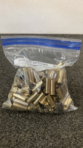 (200) Brass Casings Of .38 Special