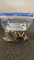 (200) Brass Casings Of .38 Special