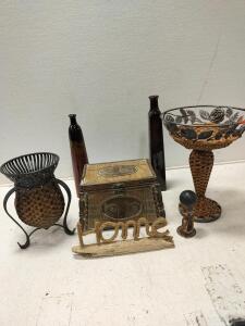 Assorted home decor and more