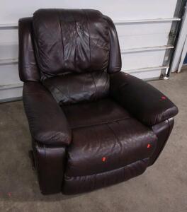 (Dark Brown) LazyBoy Leather Recliner Chair