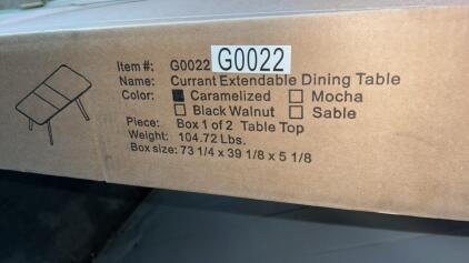 Greenington Fine Bamboo Dining Table G0022