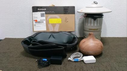 Massager, Aroma Diffuser, and Bug Trap