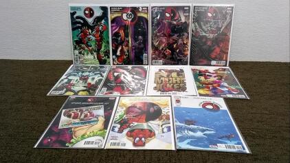 (11) Spider-Man/Deadpool Comic Books
