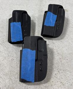 (3) Glock 17/19 LH Holsters