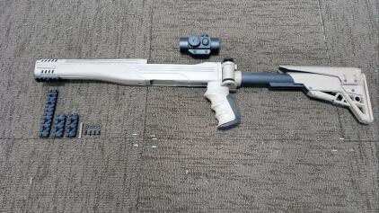 Ruger (10/22) Strikeforce Stock and Red Dot Scope