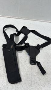 Large Revolver Left Handed Shoulder Holster
