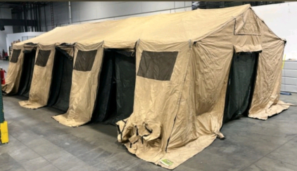 (Off-Site) 35&rsquo;x17&rsquo;x8&rsquo; Base-X Expedition Shelter Tent-MAARC Tent and Accessory