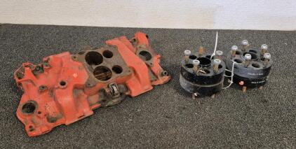 Vintage Intake Manifold, (4) Wheel Spacers