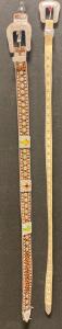 New Name Brand (10) Nacona And Ariat Belts