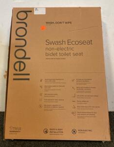 Brondell Swash Ecoseat Non-Electric Bidet Toilet Seat