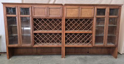 Large Wooden Wine Rack/Cabinet