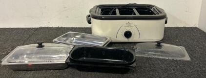 Rival 16 Quart Roaster Oven And Igloo Cooler And More