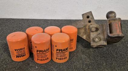 Large Truck Hitch, (6) Fram Hydraulic Filter(P1654A)