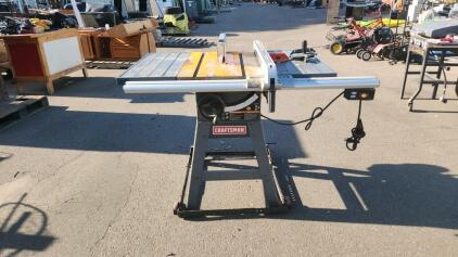 Craftsman 10 Inch Table Saw, 120V Model 315.228310