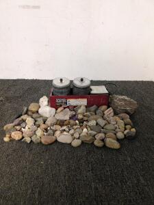 Rock tumbler and rocks to go with it