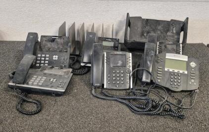 Telephones (6), File Trays(7)