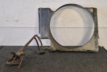 Clutch and Brake Pedal Assembly, Radiator Fan Shroud