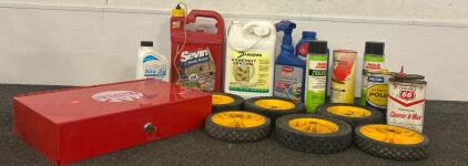Small Tires For Items Such As A Lawnmower, Home Pest Control, And So much More