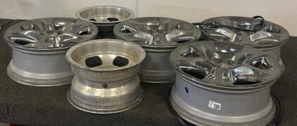 4 19- Inch OEM- Style Factory Alloy Rim, Slot Mag, And Ansen Sprint Wheel