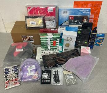 Baby Monitor Camera, Nyko Power Controller Charging Station, Hot Pink Braiding Hair, Christmas Garland, Knee Brace, Car Window Shade, Paintbrush Cleaner & More