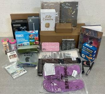 Men&rsquo;s Electric Shaver, Baby Monitor Camera, Christmas Garland, Knee Brace, Cocktail Decorating Kit, Jewelry, Makeup & More