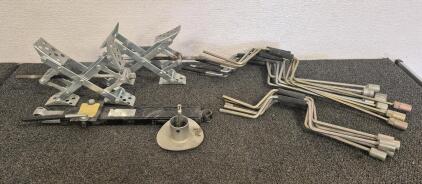 (2) Jack's, Speeder Wrench(5 Short, 10 Long), Other Car Jack Parts