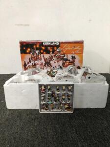 Kirkland Lighted Christmas Village 32 Piece