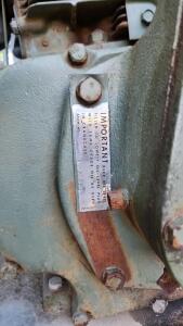 Gasoline Air Compressor, Partial Serial NWCAR-6, Includes Hoses & Valves