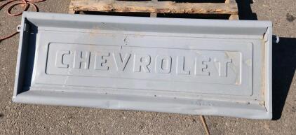 Chevrolet Truck Tailgate, Steel, Gray