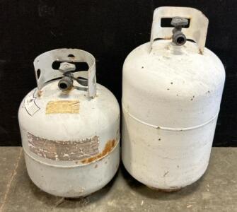 2 Portable Propane Tanks