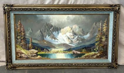 Beautiful Landscape Painting / 60&rdquo; L x 36&rdquo; H