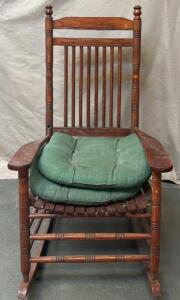 Vintage Wooden Rocking Chair