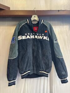 Vintage Seahawks Jacket and Various Seahawks Jerseys