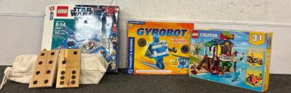 Playtime Party Time- Including Lego Brand Lego Sets With A Star Wars Set And Creator Set And More