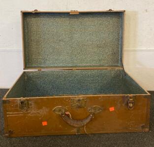 Vintage Wooden Suitcase (No Brand)