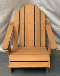 Handmade Wooden Patio Chair
