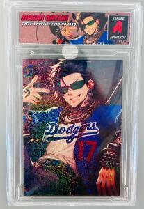 Shohei Ohtani Custom Novelty Trading Card Graded "A"