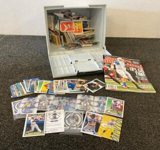 Box Of Collectable Baseball/Football/Basketball/Golf Cards