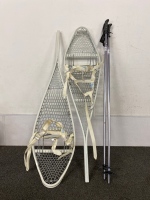 Pair of Snow Shoes With Poles