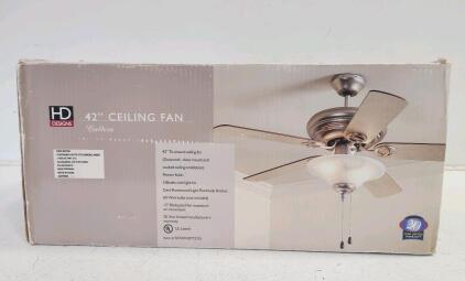 (1) 42in Ceiling Fan New