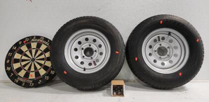 (2) New Trailer Tires And More