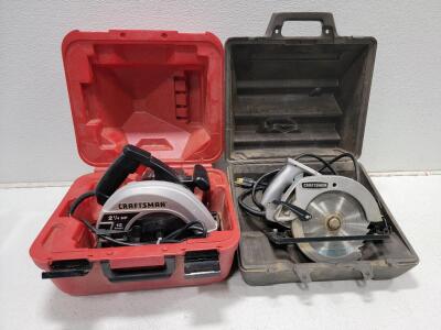 (2) Craftsman 7 1/4" Circular Saws