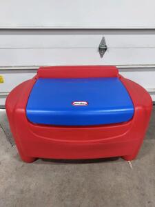 Toybox with toys