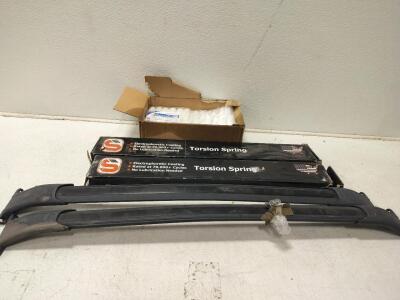 (2)Torsion Spring, (2) Roof car racks, Conforming Stretch Gauze